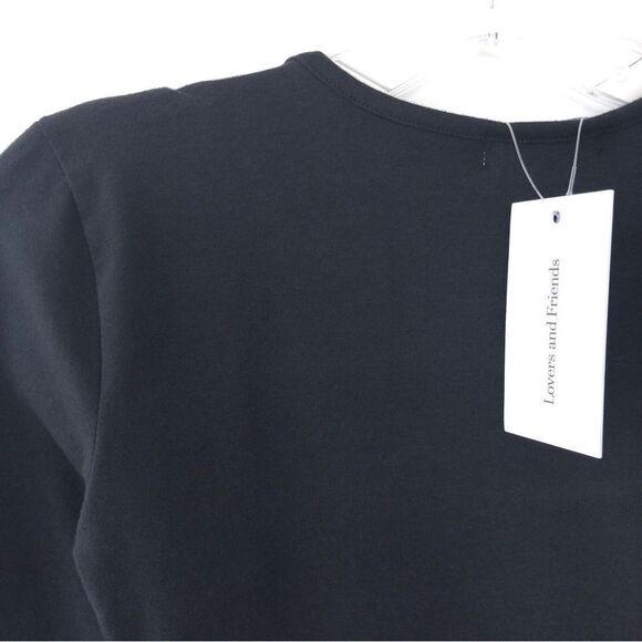 Lovers and Friends Alodie Bodycon Shoulder Cut Out Midi Dress NWT Flawed - Picture 10 of 13